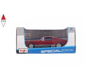 , , , MODELLINO MAISTO 1967 FORD MUSTANG GT 1/24 ROSSA