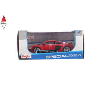 , , , MODELLINO MAISTO AUDI R8 1/24 ROSSA