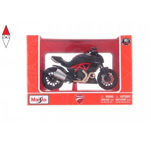 , , , MODELLINO MAISTO DUCATI DIAVEL CARBON 1/18