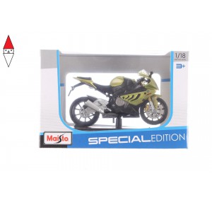 , , , MODELLINO MAISTO BMW S1000RR 1/18 VERDE