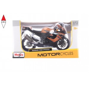 , , , MODELLINO MAISTO SUZUKI CSX-R1000 1/12 MARRONE