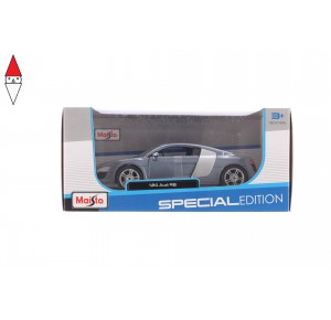 , , , MODELLINO MAISTO AUDI R8 1/24 GRIGIA