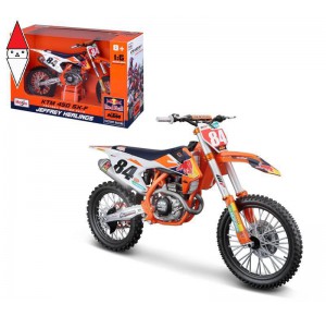 , , , MODELLINO MAISTO RED BULL KTM SUPERCROSS SX450 1/6 JEFFREY HERLINGS