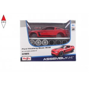 , , , MODELLINO MAISTO FORD MUSTANG BOSS 302 1/24 METAL KIT