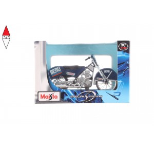 , , , MODELLINO MAISTO EIS ICE SPEEDWAY SIWA 500 1/18 BLU