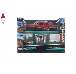 , , , MODELLINO MAISTO 1955 BUICK CENTURY 1/26 METAL KIT