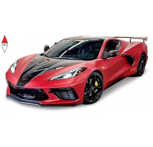 , , , MODELLINO MAISTO 1/24 CHEVROLET CORVETTE STINGRAY COUPE HIGH WING 2020