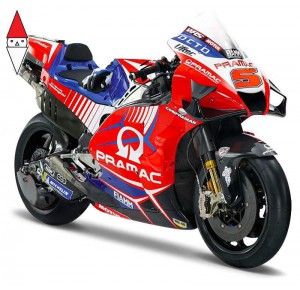 , , , MODELLINO MAISTO 1/18 DUCATI PRAMAC RACING 2021 ZARCO