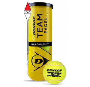 , , , GIOCO SPORTIVO MANDELLI (EX SPORTIMPORT) PALLE PADEL DUNLOP TEAM (3PZ)