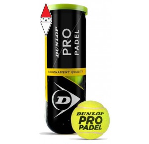 , , , GIOCO SPORTIVO MANDELLI (EX SPORTIMPORT) PALLE PADEL DUNLOP PRO (3PZ)