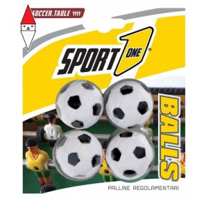 , , , GIOCO SPORTIVO MANDELLI (EX SPORTIMPORT) BLISTER 4 PALLINE CALCETTO (36MM)