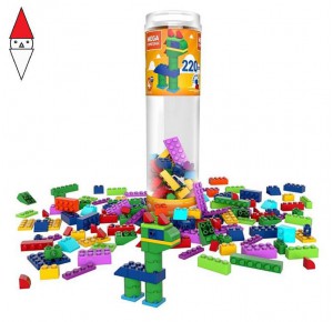 , , , COSTRUZIONE MATTEL MEGA TUBO COSTRUZIONI LARGE 220 PCS