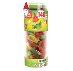 , , , COSTRUZIONE MATTEL MEGA TUBO COSTRUZIONI 140 PCS ASS.TO