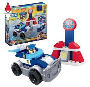 , , , COSTRUZIONE MATTEL MEGA BLOKS PAW PATROL CHASE AUTO DI PATTUGLIA