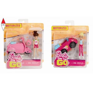 , , , BAMBOLA MATTEL BARBIE PARTI E VIA + VEICOLO