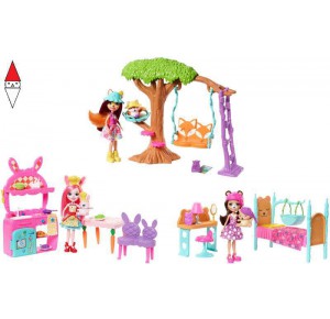 , , , ACTION FIGURE MATTEL ENCHANTIMALS PACK TEMA II SERIE