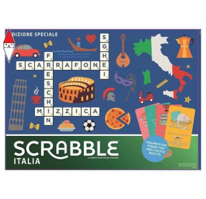 , , , GIOCO DA TAVOLO MATTEL SCRABBLE ITALIA EDIZIONE SPECIALE