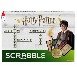 , , , GIOCO DA TAVOLO MATTEL SCRABBLE HARRY POTTER ITALIANO