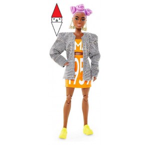 , , , BAMBOLA MATTEL BMR1959 BARBIE CON VESTITO ARANCIONE