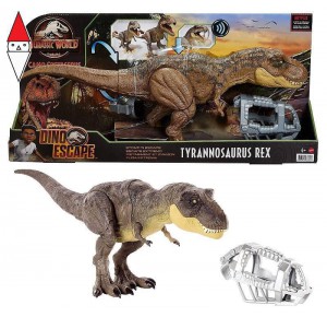 , , , ACTION FIGURE MATTEL JW T-REX PASSI LETALI