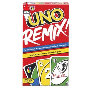 , , , CARTE DA GIOCO MATTEL UNO REMIX