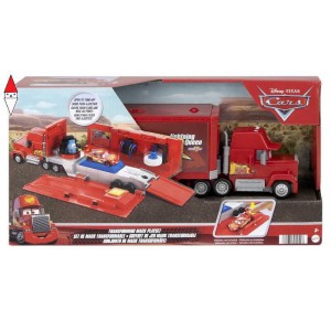 , , , ACTION FIGURE MATTEL CARS MACK TRASFORMABILE PLAYSET