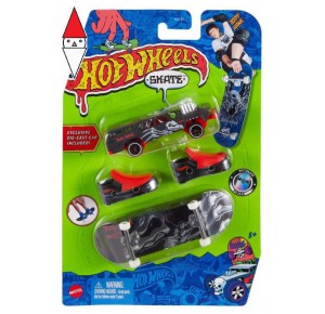 , , , ACTION FIGURE MATTEL HW SKATE - CONFEZIONE SKATEBOARD + VEICOLO SINGOLO