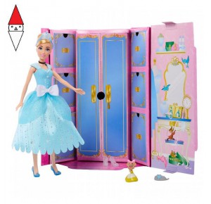 , , , ACTION FIGURE MATTEL DISNEY PRINCESS CENERENTOLA ROYAL FASHION SURPRISE