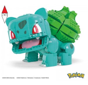 , , , COSTRUZIONE MATTEL MEGA POKEMON BULBASAUR GIGANTE