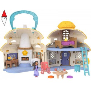 , , , ACTION FIGURE MATTEL DISNEY WISH PLAYSET CASA DI ASHA