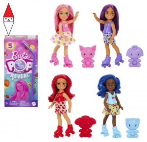 , , , BAMBOLA MATTEL BARBIE POP REVEAL SERIE SUCCHI DI FRUTTA ASSORTITE