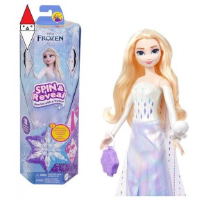, , , ACTION FIGURE MATTEL DISNEY FROZEN SPIN AND REVEAL