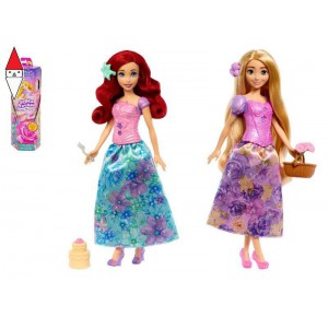 , , , ACTION FIGURE MATTEL DISNEY PRINCESS SPIN AND REVEAL ASSORTITE