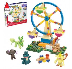 , , , COSTRUZIONE MATTEL MEGA POKE  MON ADVENTURE BUILDER RUOTA PANORAMICA