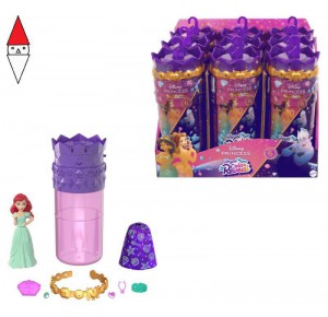 , , , ACTION FIGURE MATTEL DISNEY PRINCESS ROYAL COLOR REVEAL SERIE 4 ASSORTITE