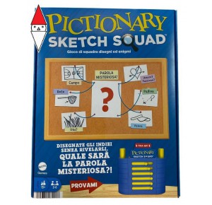 , , , GIOCO DA TAVOLO MATTEL PICTIONARY SKETCH SQUAD