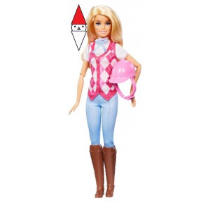 , , , BAMBOLA MATTEL BARBIE MALIBU CAVALLERIZZA