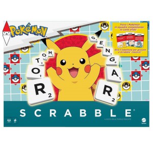 , , , GIOCO DA TAVOLO MATTEL SCRABBLE POKEMON