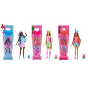, , , BAMBOLA MATTEL BARBIE POP REVEAL ANIMAL PARTY ASSORTITI