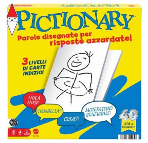 , , , GIOCO DA TAVOLO MATTEL PICTIONARY CORE 40TH ANNIVERSARY