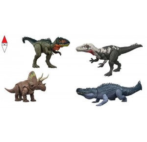 , , , ACTION FIGURE MATTEL JW REBIRTH PREDATORI GIGANTI ASSORTITI