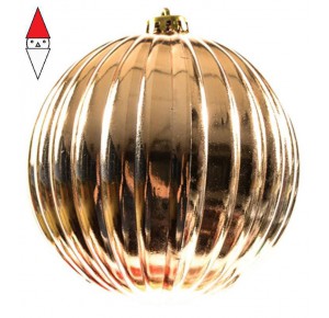 , , , NATALE MERCURY PALLA DA APPENDERE ORO IN PLASTICA DIAM.15CM