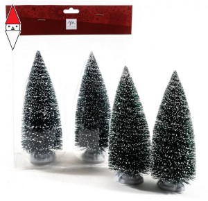 , , , NATALE MERCURY SET/2 ALBERELLI H.20XDIAM.7CM IN CONFEZIONE PVC 28X21X8