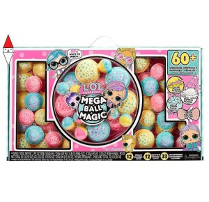 , , , ACTION FIGURE MGAE LOL SURPRISE MEGA BALL MAGIC