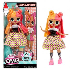 , , , ACTION FIGURE MGAE LOL SURPRISE OMG HOS DOLL NEONLICIOUS