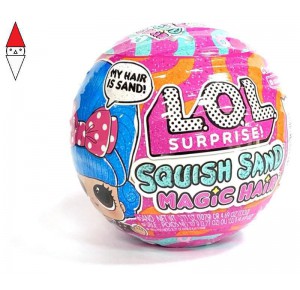 , , , ACTION FIGURE MGAE LOL SURPRISE SQUISH SAND MAGIC HAIR TOTS