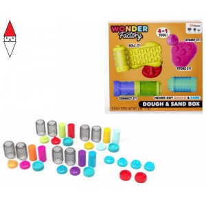 , , , ALTRO GIOCO MGAE WONDER FACTORY NEVER DRY DOUGH AND SAND MEGA BOX SET