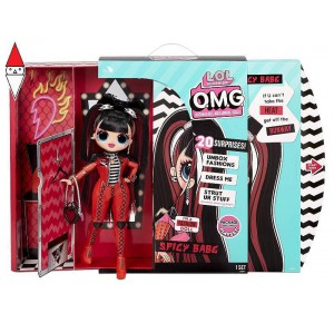 , , , ACTION FIGURE MGAE ENTERNAIMENT LOL SURPRISE OMG DOLL SERIES 4 SPICY BABE