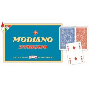 , , , CARTE DA GIOCO MODIANO BURRACO EXTRA