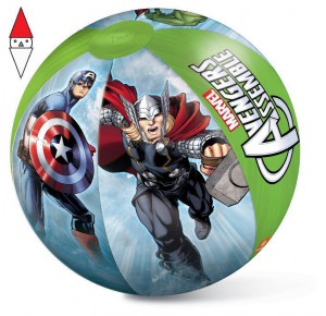 , , , GIOCO ESTIVO MONDO AVENGERS BEACH BALL TD.50 3X12 SCX36